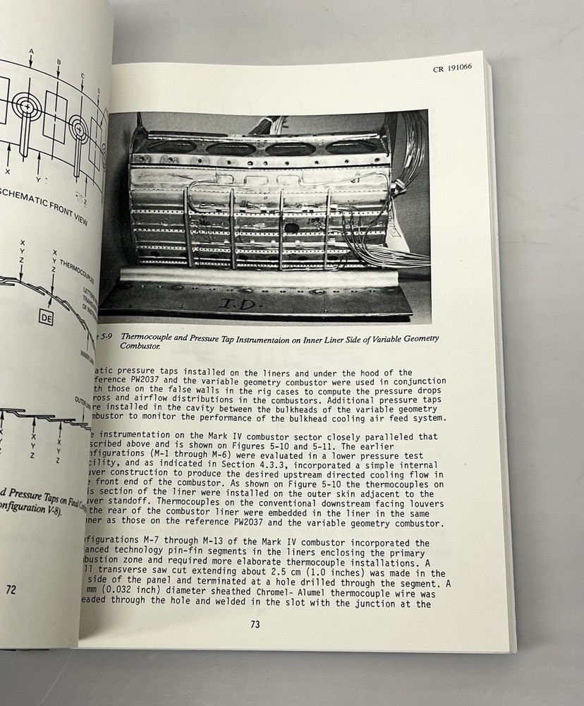 2 NASA Broad Specification Fuel Combustion Program Phase II CR-191066 Reports