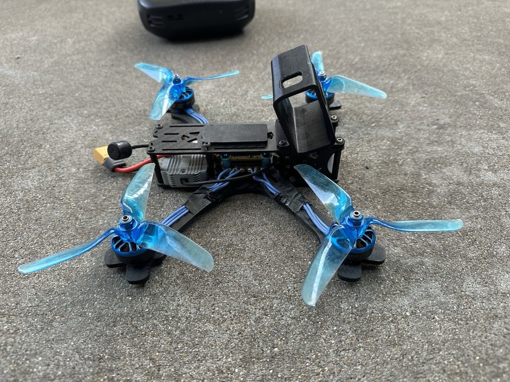 Custom Built Fpv Drone DJI FPV AIR UNIT W/ DJI Controller- UNTESTED!