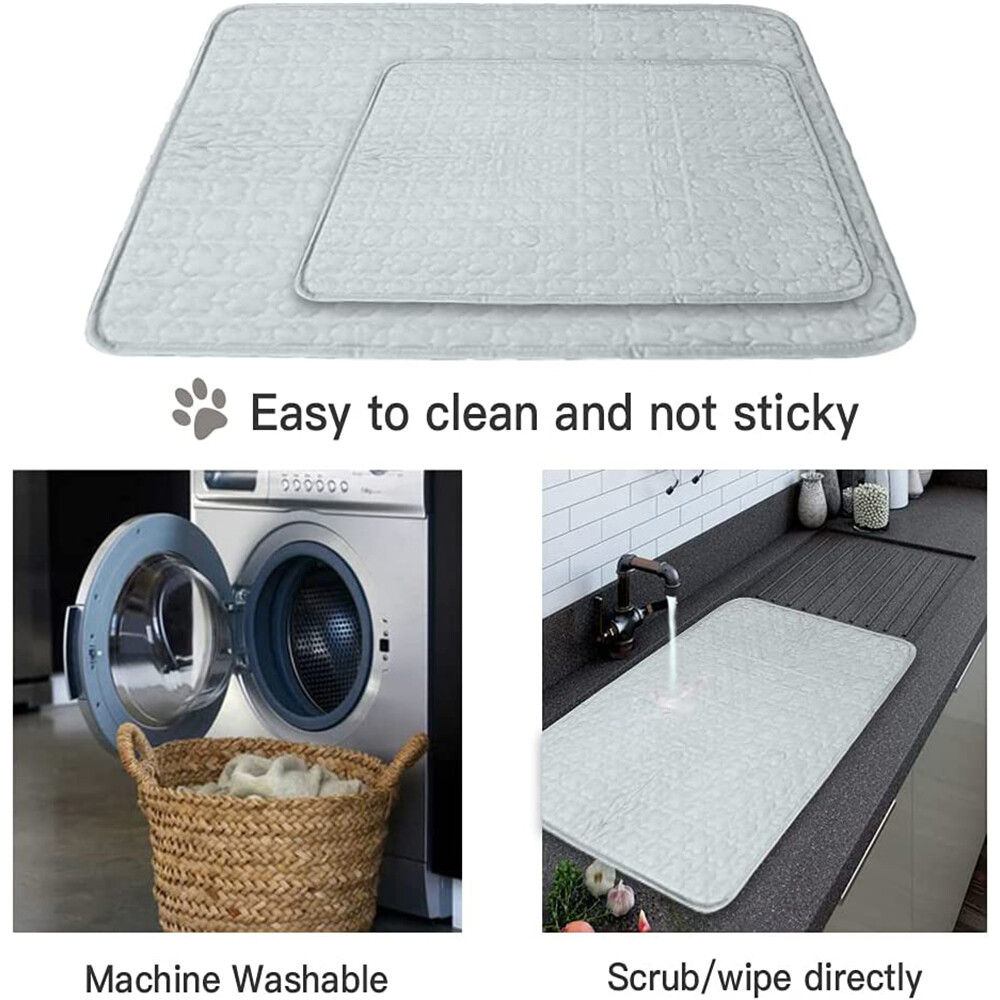 59"x39.3" Large Pet Cooling Mat Cool Summer Pad Cushion Dog Cat Puppy Blanket