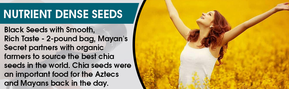 2 LB 100% PURE PREMIUM BLACK CHIA SEEDS VEGAN GLUTEN-FREE Non-GMO USDA ORGANIC