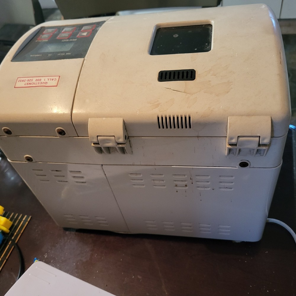 Tested 💥 Retro 💥 Sunbeam Oyster Model 4810 Automatic Bread Maker Machine