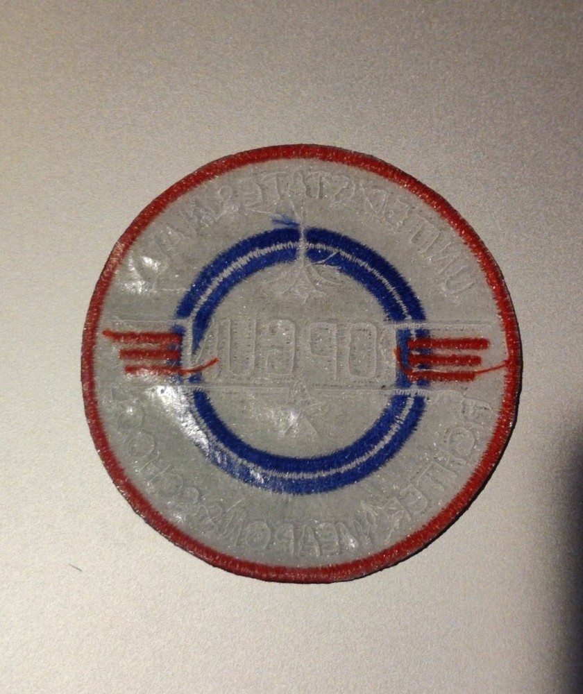 Top Gun Sew / Iron-on Patch 2 7/8 round