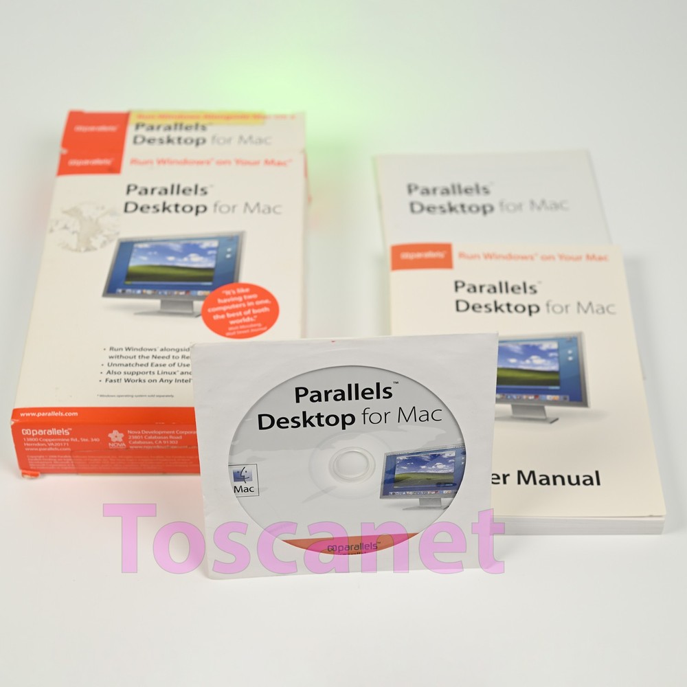 Parallels Desktop for Mac, Run Windows on Your Mac OS X, Pre Owned