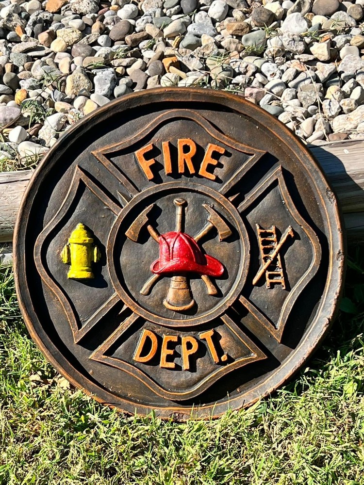 FIREMAN Stepping Stone Mold
