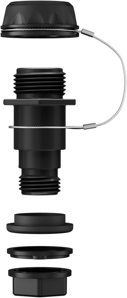Drain Plug Replacement with Stainless Steel Tether Compatible with Igloo BMX,...