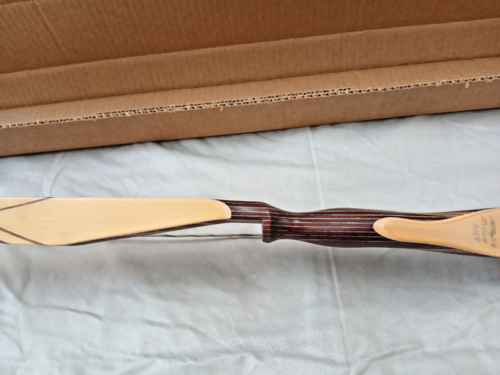 CHARRON ARCHERY - CUSTOM LONGBOW 60"AMO @ 32#