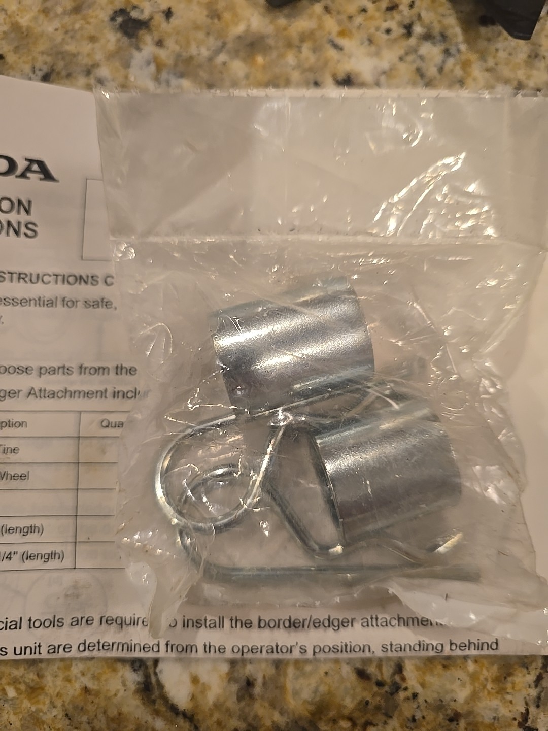 NOS OEM HONDA BORDER EDGER KIT 06728-V06-003