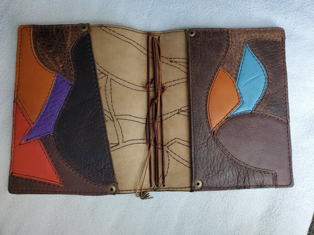 Patchwork Handmade Journal Cover