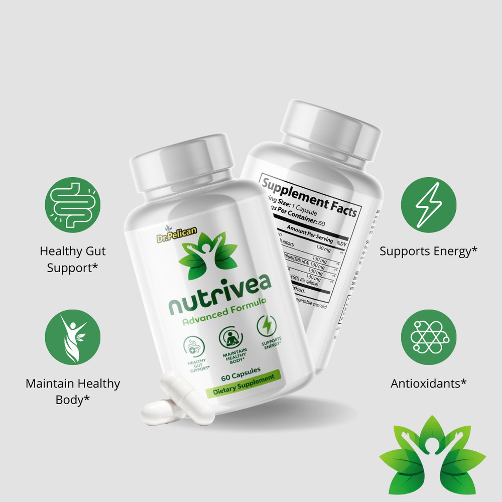 Nutrivea- Keto & Weight Support- 5 Bottles- 300 Capsules