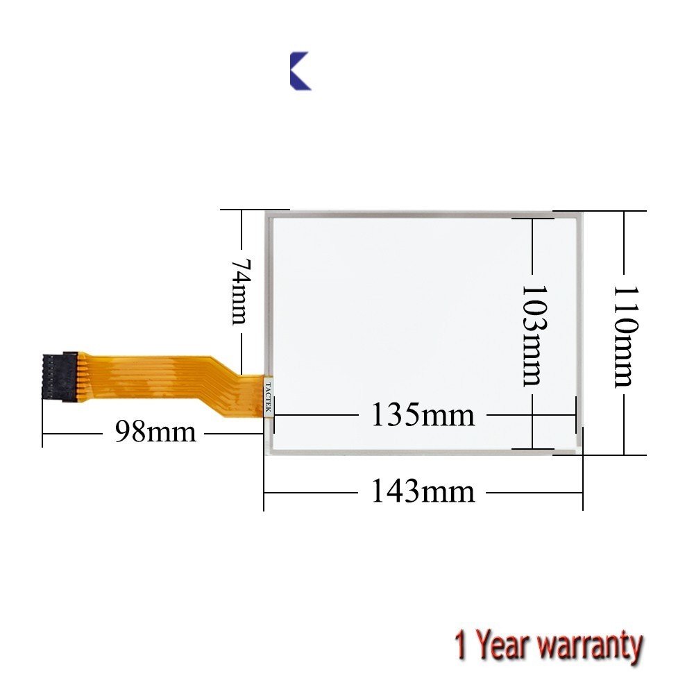 Touch Screen Panel Glass Digitizer for 2711P-RDB7C Touchpad