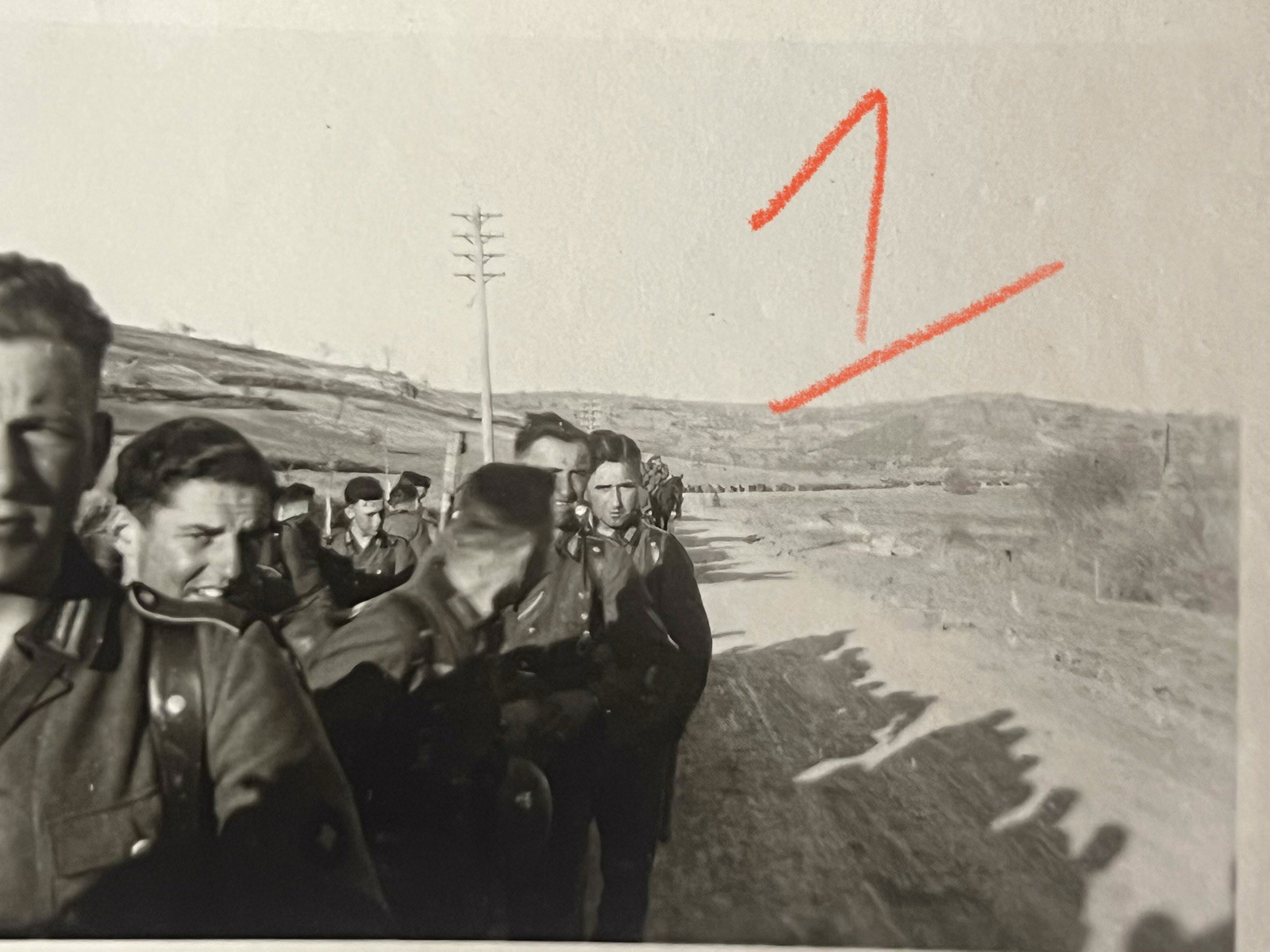 German 1941 7 X Höhe 520 Soldaten Greece Griechenland photo album Balkan