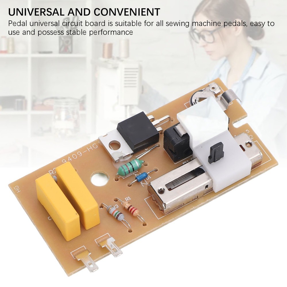 Sewing Machine Pedal Circuit Board Metal Universal Responsive Replacement