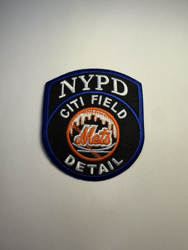 NYPD Patch Mets Stadium Detail