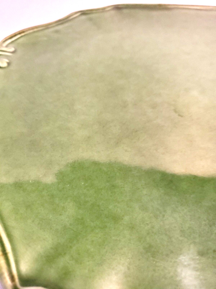 Style-Eyes by Boum Bros™ Ceramic Serving Platter Scroll-Work Edging Decorative