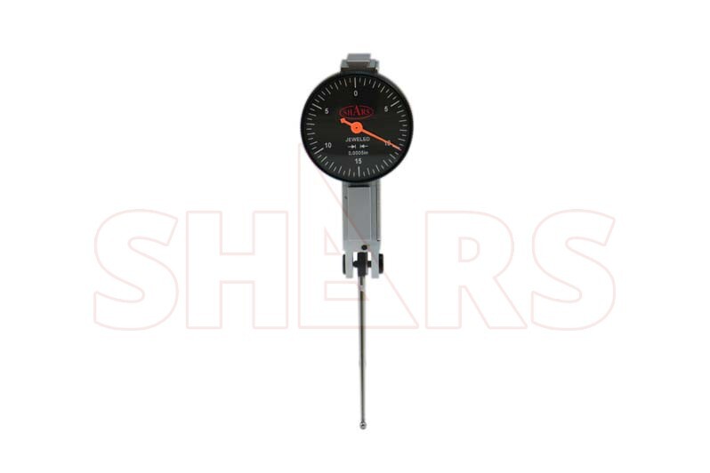 0.030" Black Dial Face Dial Test Indicator .0005" With Extended Arm !]
