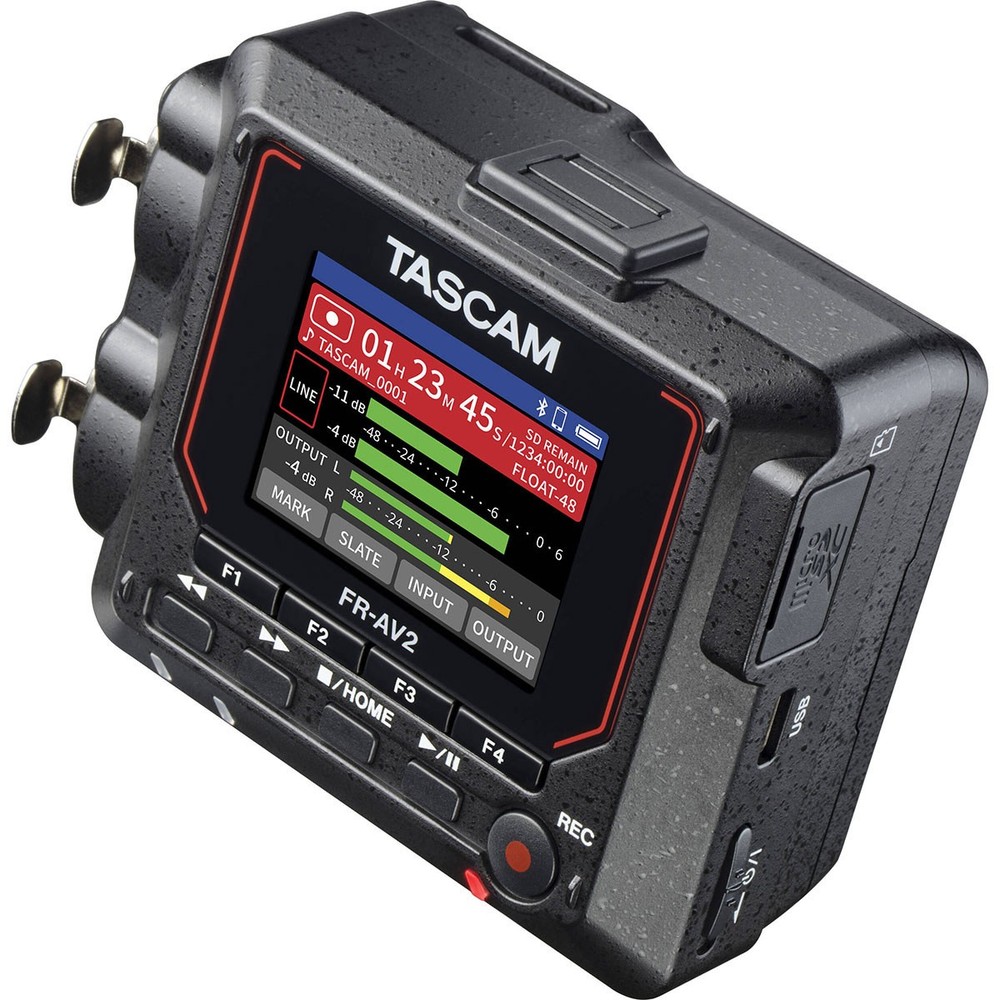 Tascam FR-AV2 32-Bit Float Field Recorder and Timecode Generator with Mixer