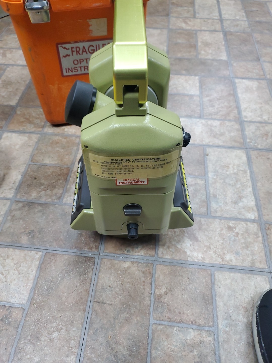 Leica Wild T2002 Theomat Electronic Precision Theodolite No battery