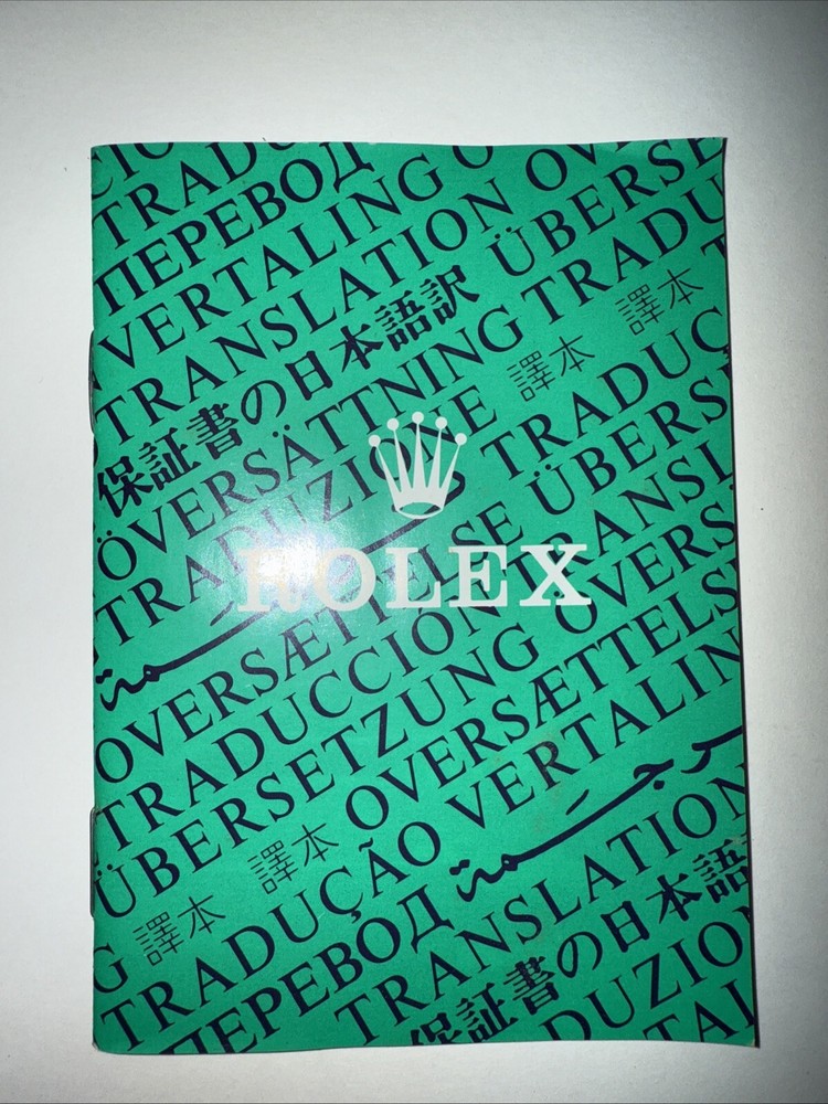 rolex submariner box with accessories