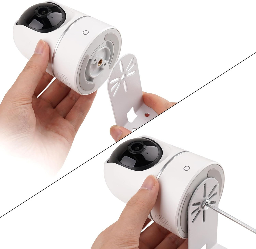 2Pack Adhesive Metal Wall Mount Compatible with Eufy Security Solo Indoor Cam E2