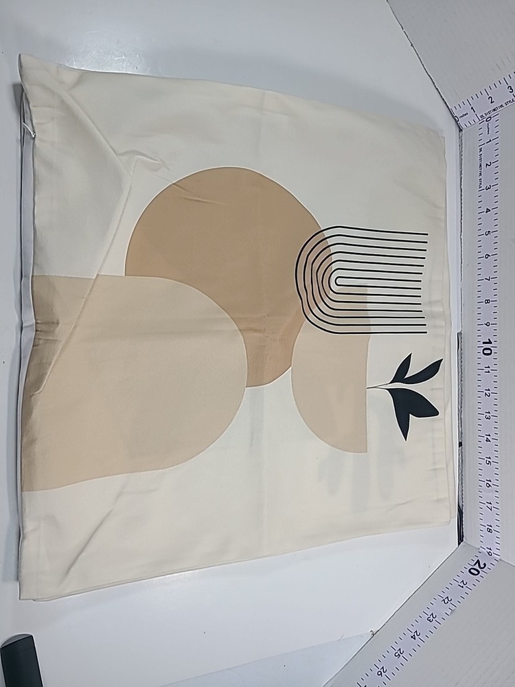 Three Decorative Pillowcases Stylized Dessert Scene
