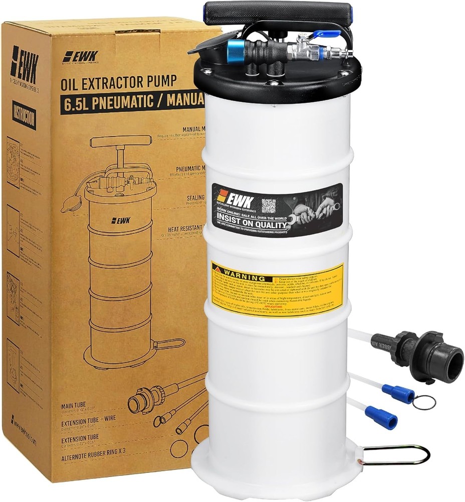 Versatile Oil Change Pump & Fluid Extractor - Ensuring Spill-Free Maintenance