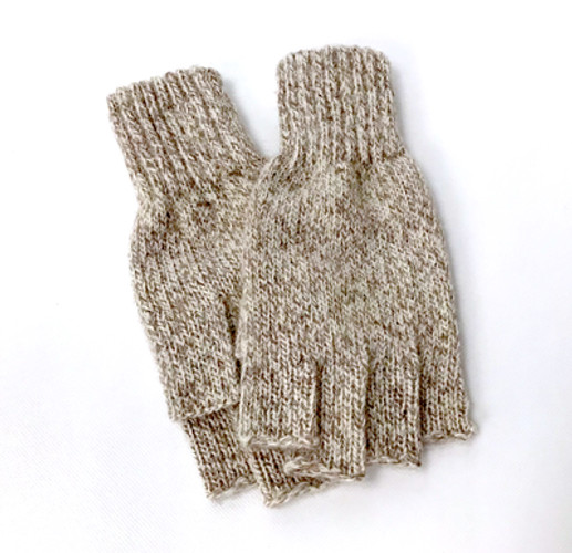 Wool Fingerless Gloves - Reenactment, Rendezvous