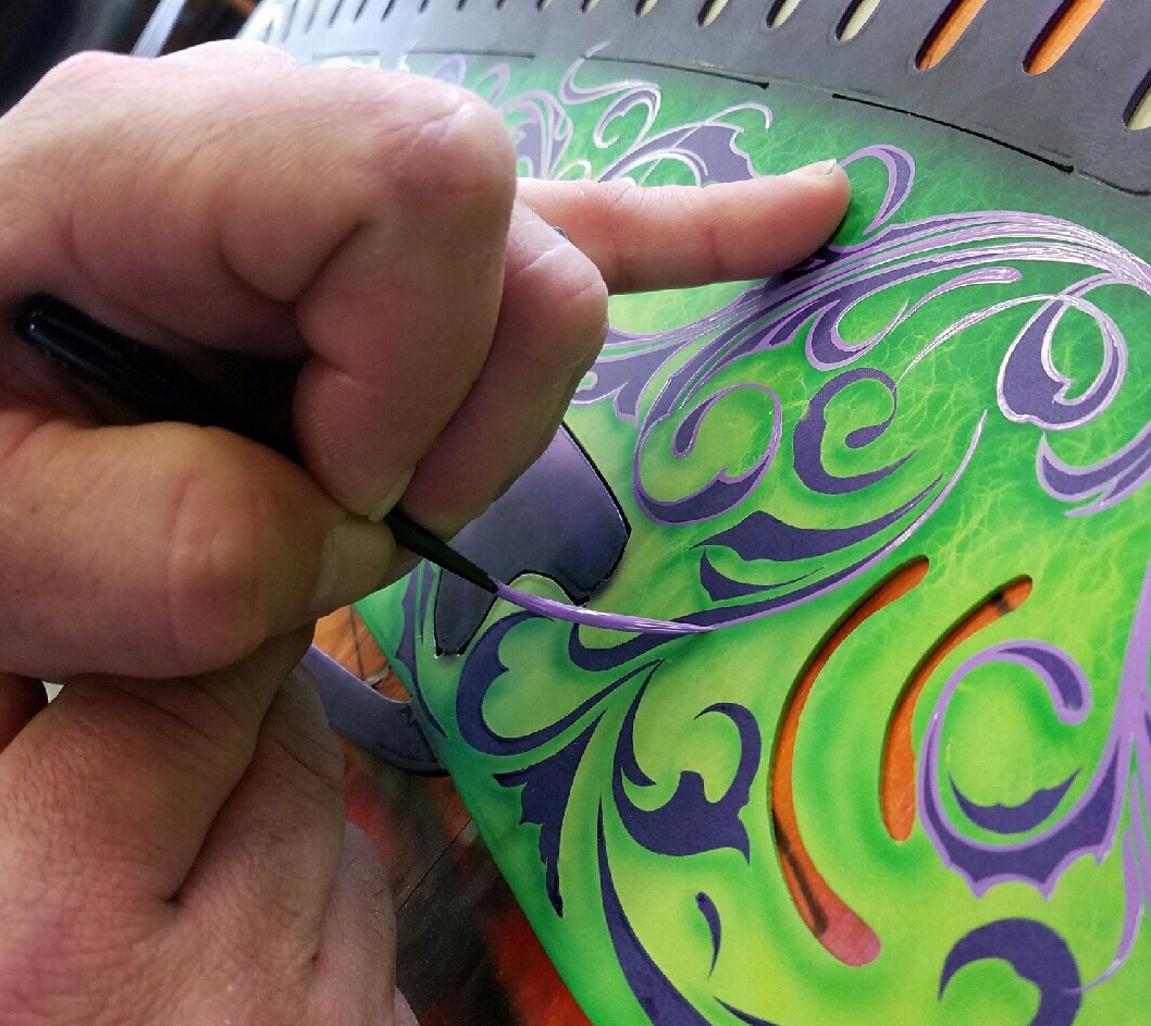 # 00 Mack - Von Dago SYNTHETIC HAIR Scrolling / Pinstriping Brush