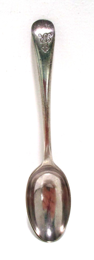 WW2 British Army Officers Royal Cypher Of King George VI Monogram Teaspoon
