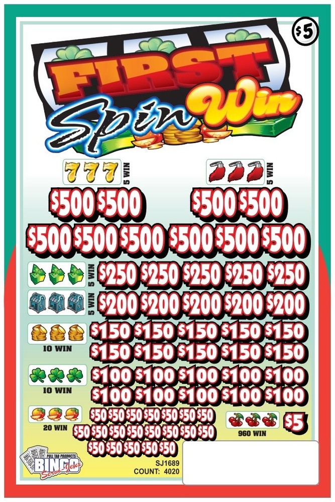 NEW pull tickets FIRST SPIN - Instant Tabs
