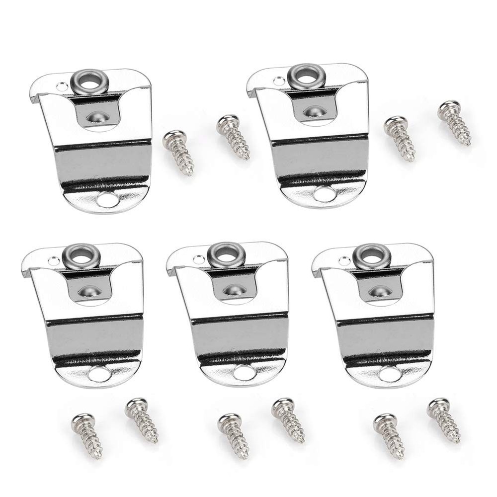 5pcs Microphone Holder Clips with Screws - Mic Hanger Clip and Microphone Cli...