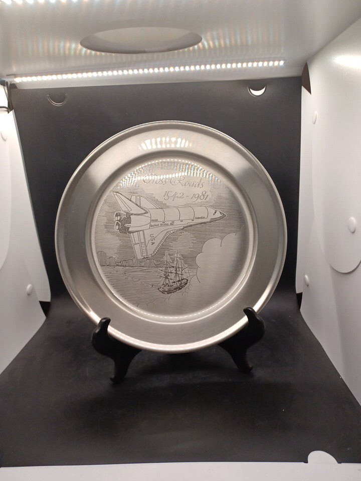 Reed & Barton Reed & Barton Plate Crossroads-Shuttle Columbia