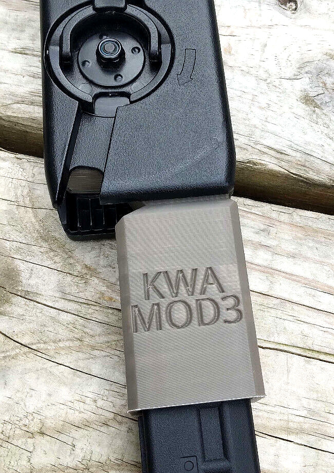Airsoft KWA Mod 3 AEG Odin Speedloader Adapter (Tan)