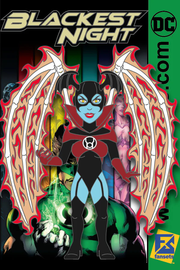 DC Comics Classic BLEEZ (Blackest Night Red Lantern)
