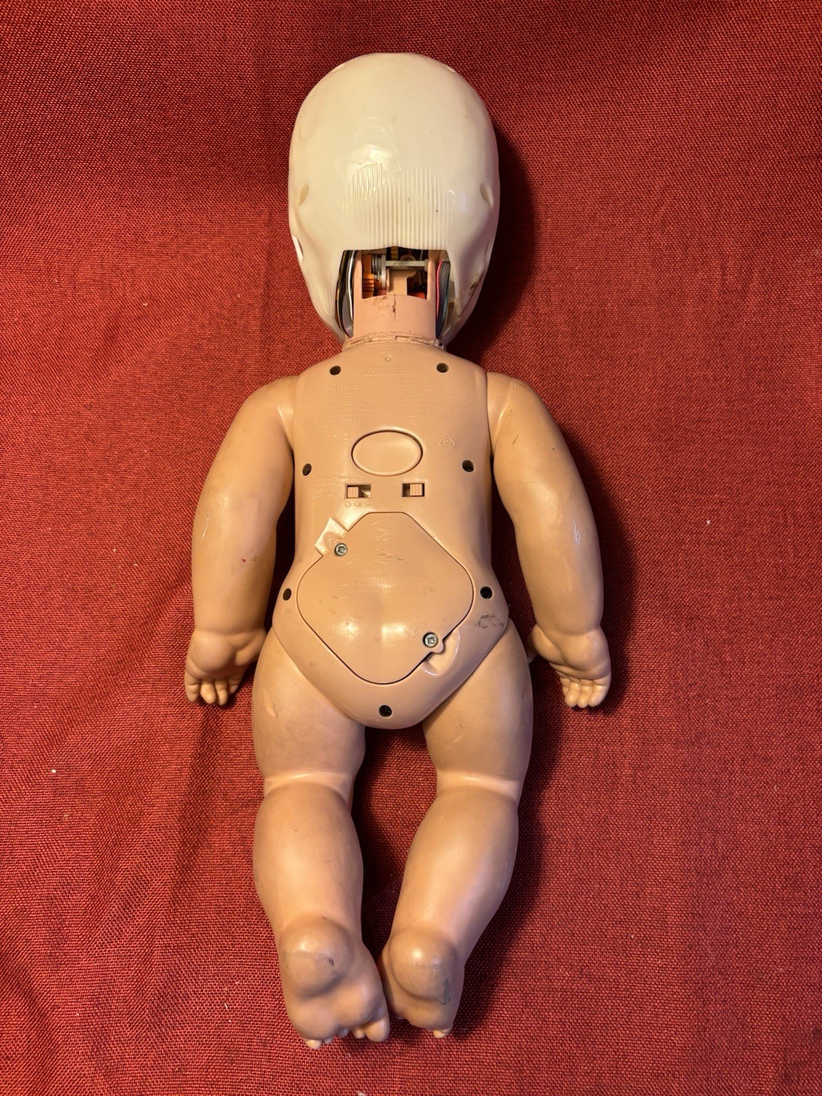 Vintage Doll Baby Oddities Creepy Weird Working Moving Talking Robot