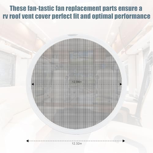 FAN-TASTIC RV Vent Screen Roof Fan Frame Replacement Part