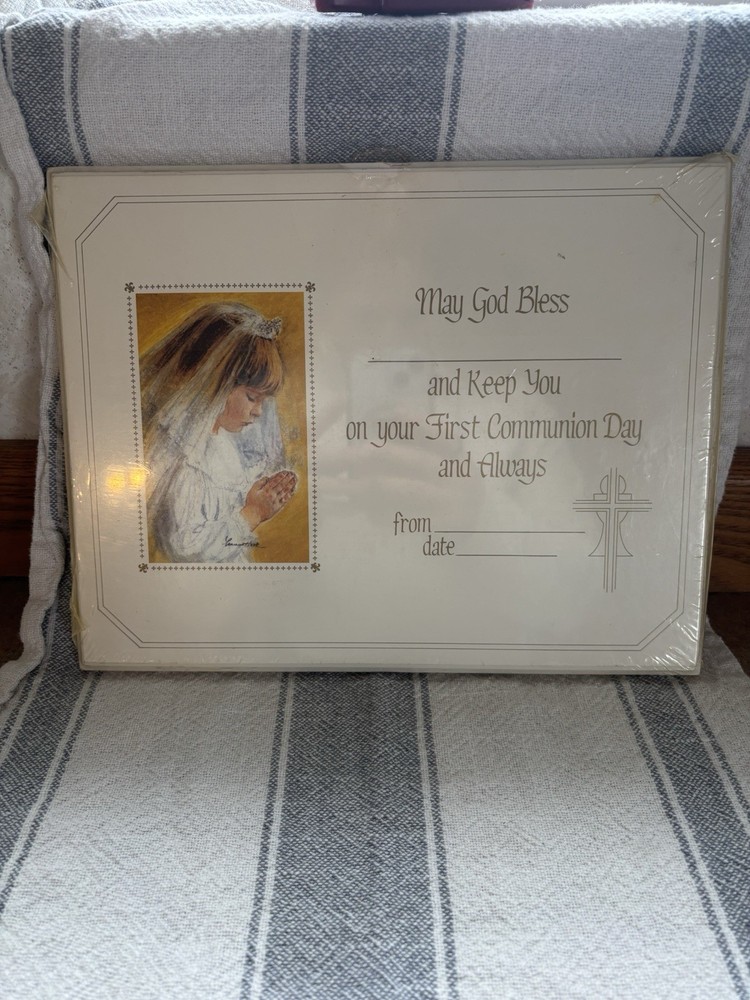 1st Communion Plaque