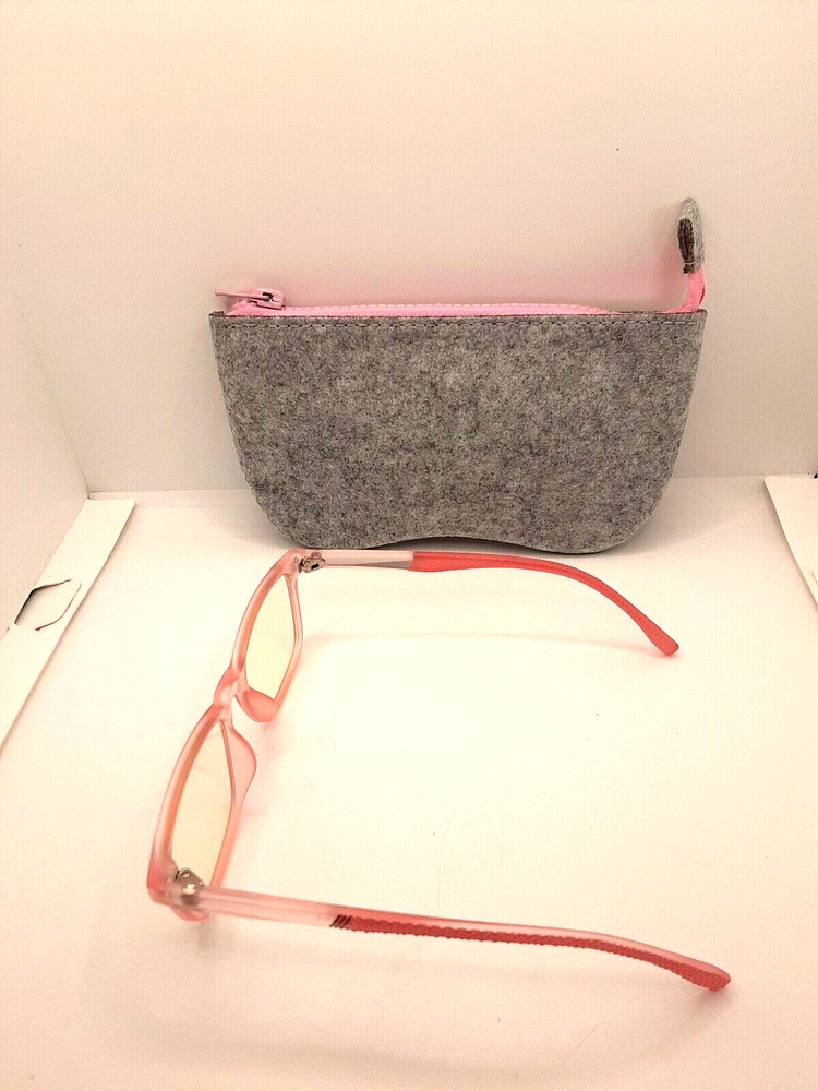 Blue Light Blocking Glasses Pink Computer and Gaming Kids