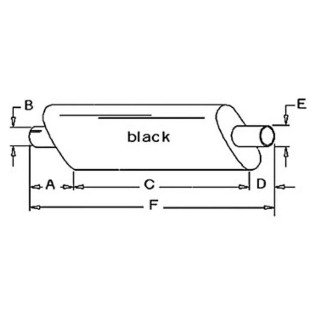 Muffler Fits John Deere 4050 4240 4455 4840 4640 4450 4250 4040 4430 4630 4320