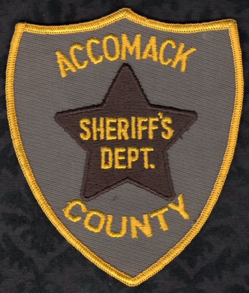 Accomack County Virginia Sheriff Shoulder Patch