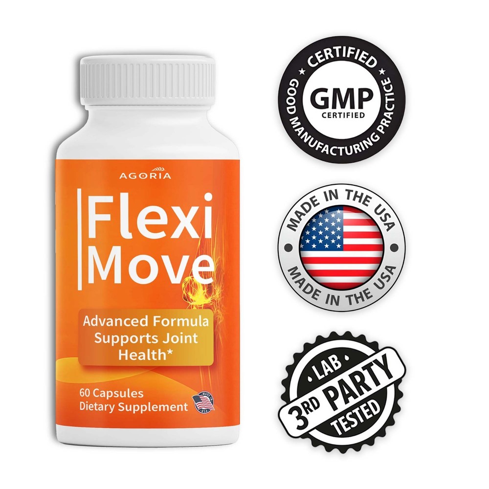 (3 Pack) Flexi Move Joint Support Advanced Formula Supplement FlexiMove Capsules