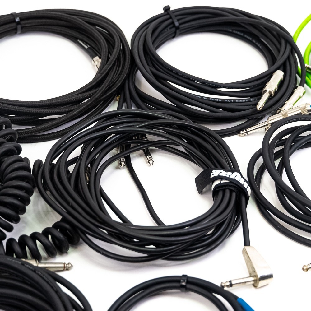 20-Pack Mix & Match Patch Cable Bundle – 1/4" TS, Longer Lengths