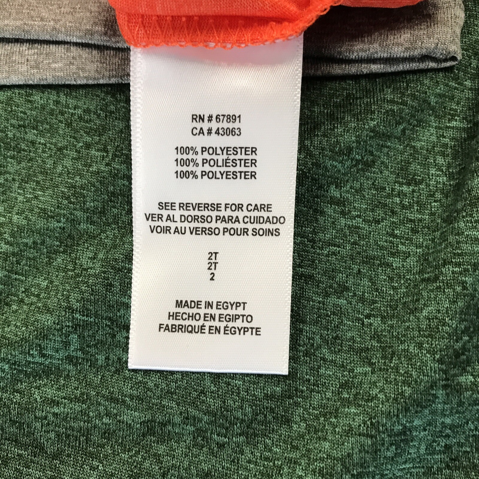 University of Miami 2t T-shirt 3 Piece Set