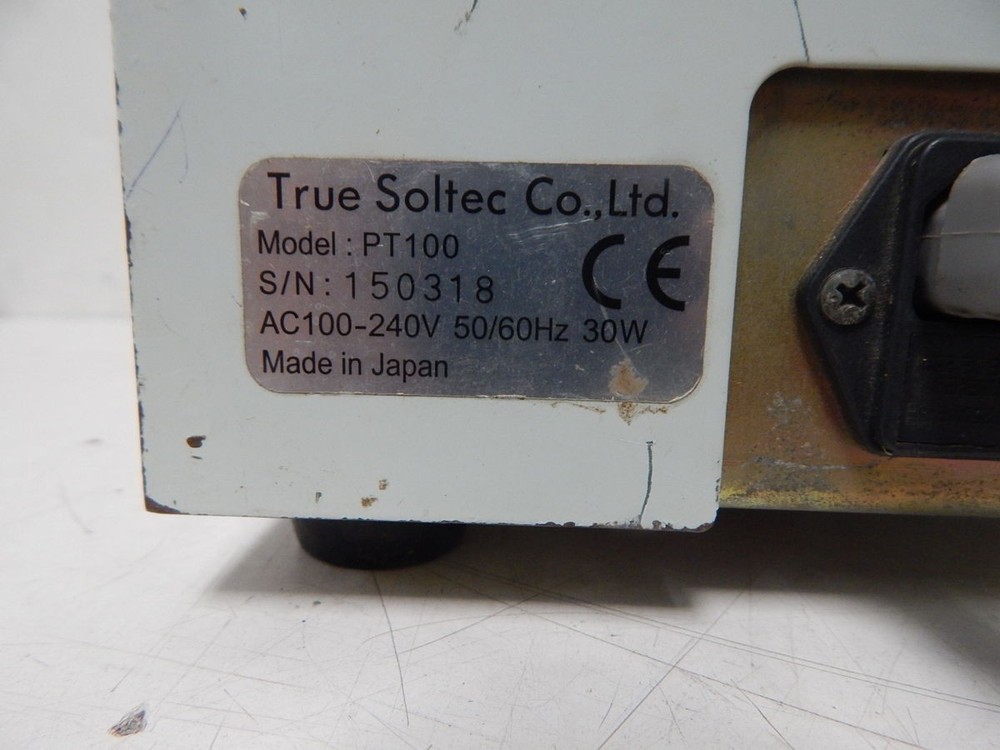 TRUE SOLTEC PT100 AUTO PULL TESTER M4898