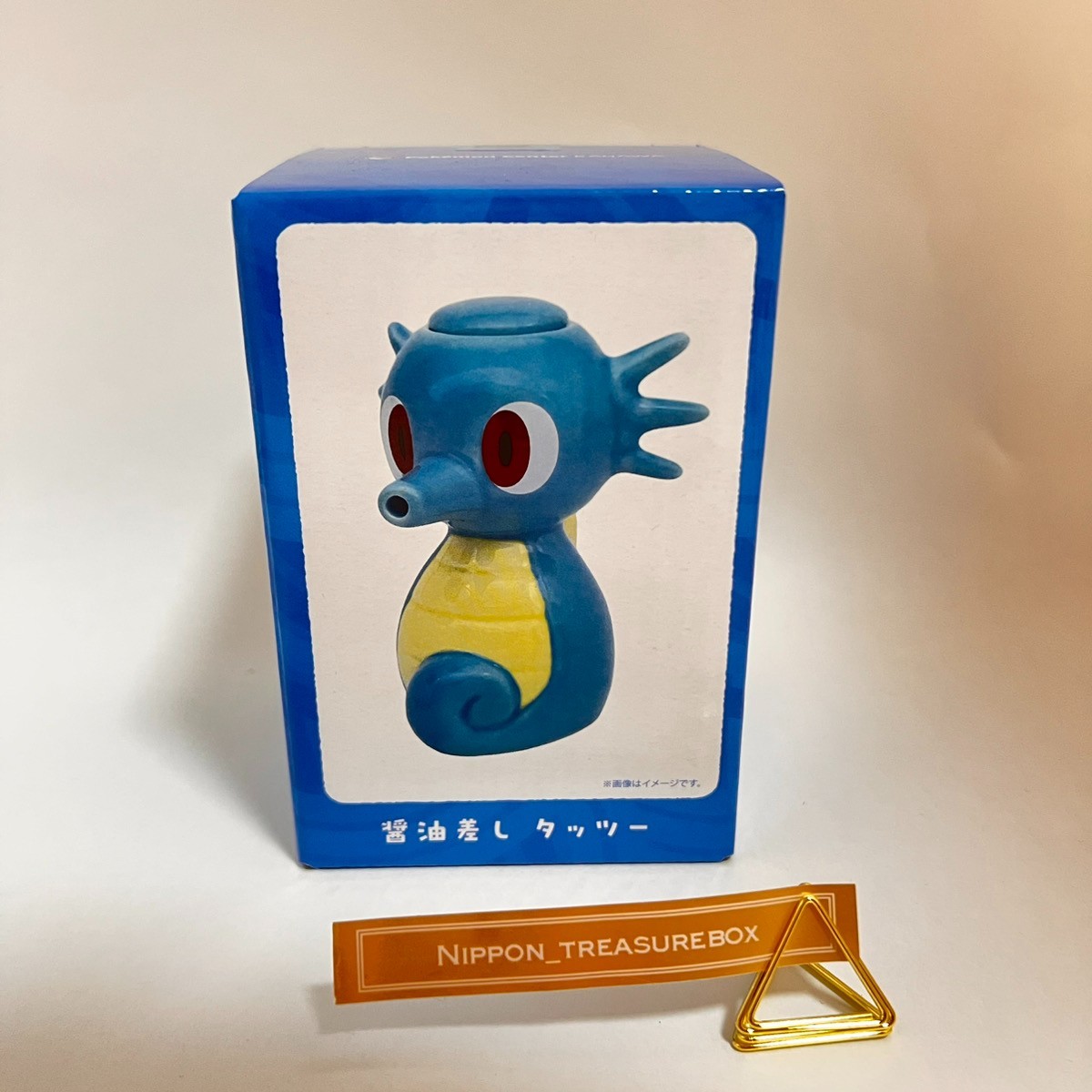 Pokemon Soy Sauce Dispenser Horsea Japan Pokemon Center Kagawa 【US DUTYFREE】