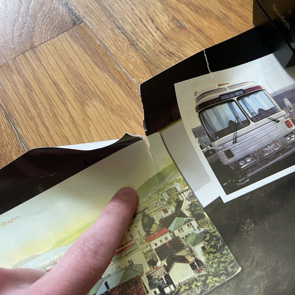 Vintage 2003 The Ataris So Long Astoria Promo Poster Pop Punk Emo Y2K