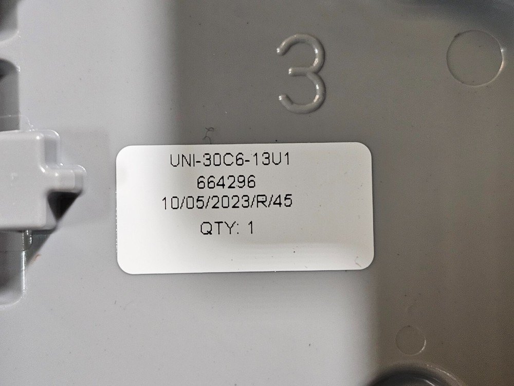 (QTY 2) Corning Century Link Network Interface Device Housing UNI-30C6-13U1