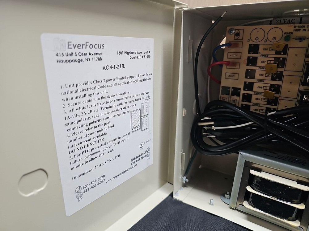 EverFocus AC4-1-2UL Power Supply Unit
