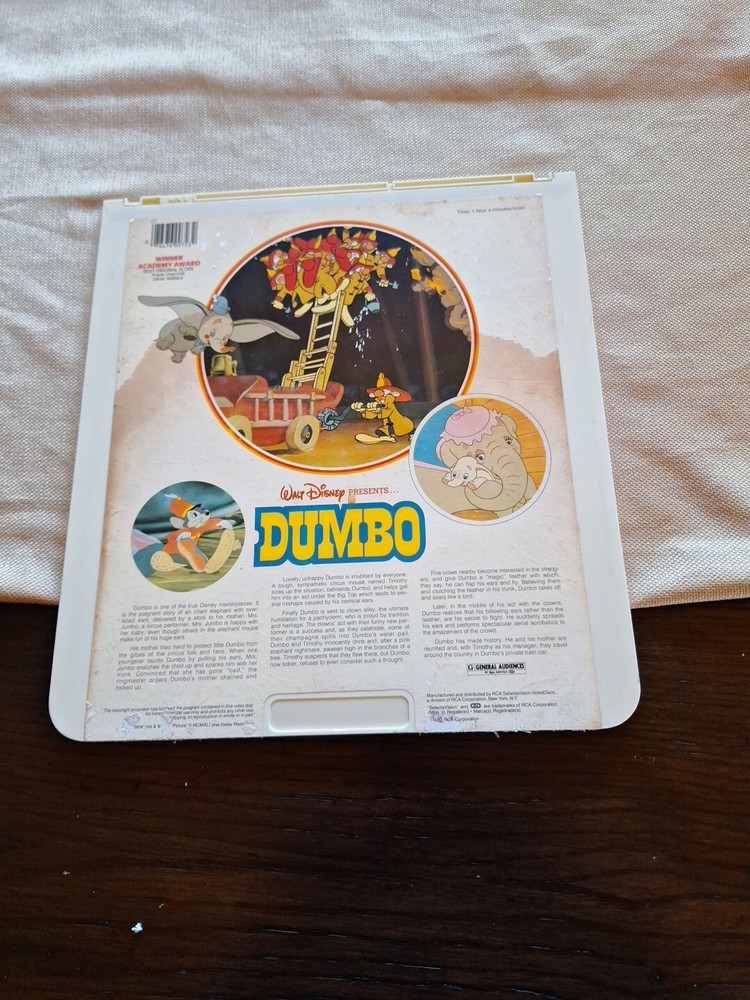 5 VINTAGE Video Disc *UNTESTED*