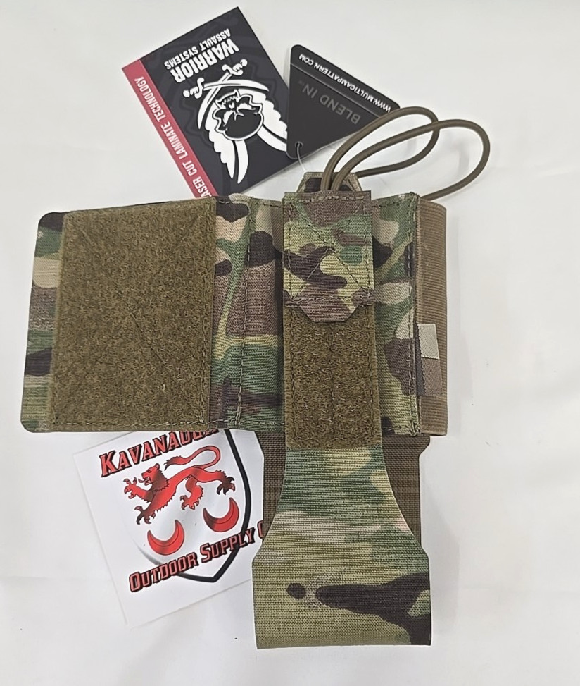 Warrior Assault Systems Wing MBITR/Harris Radio Pouch Multicam Left Side