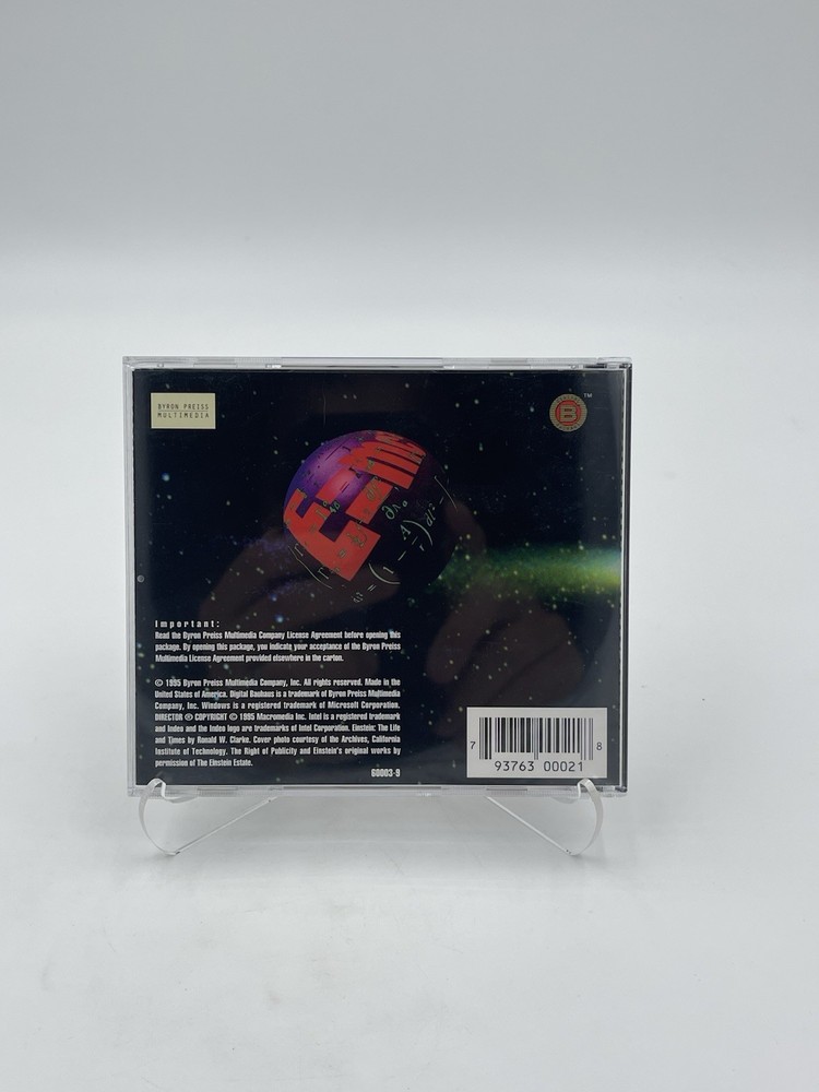 The Ultimate Einstein (PC Game, CD, 1995) Byron Preiss Multimedia